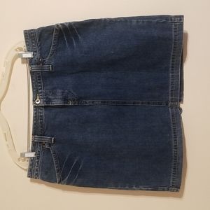 Tommy Hilfiger woman blue denim size 14 skirt